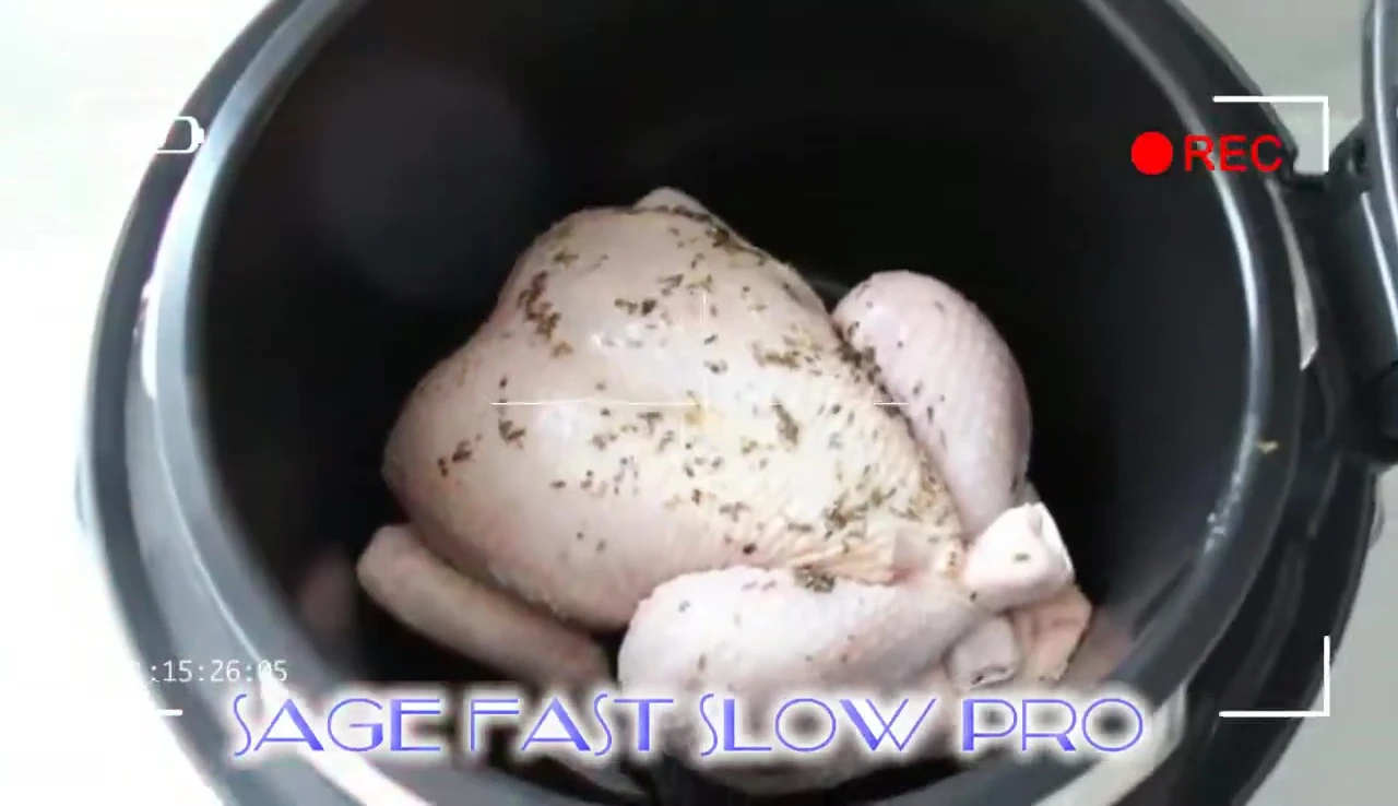 Chicken in Sage Fast Slow Pro cooker