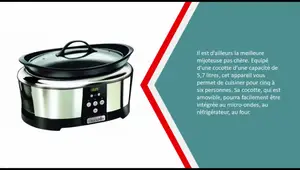 Top 5 Mijoteuses: Guide d'achat et Comparatif 2024