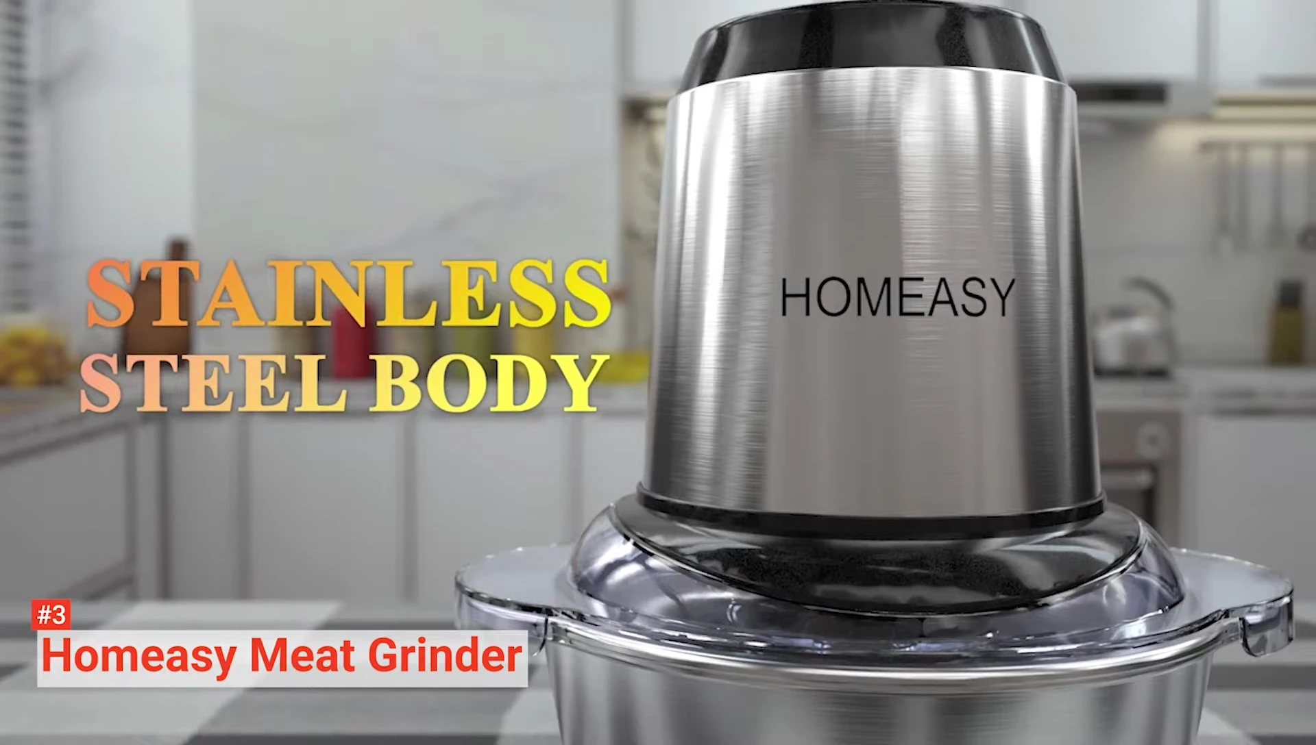 Homeasy 2L meat grinder bowl