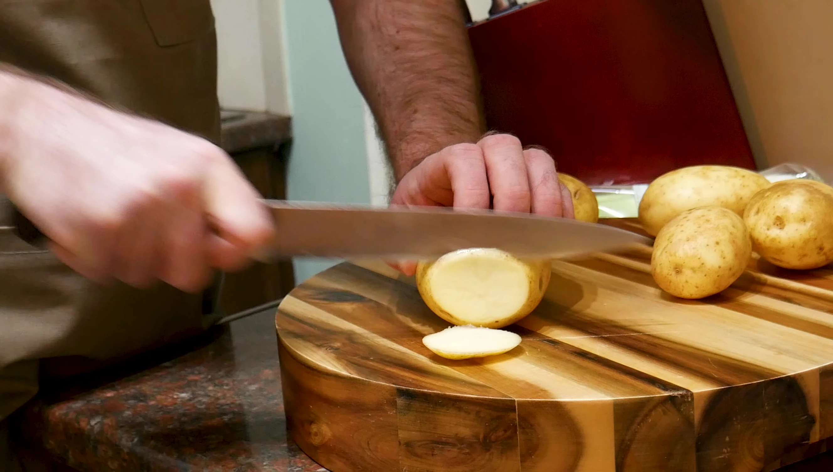 Tranches de pommes de terre