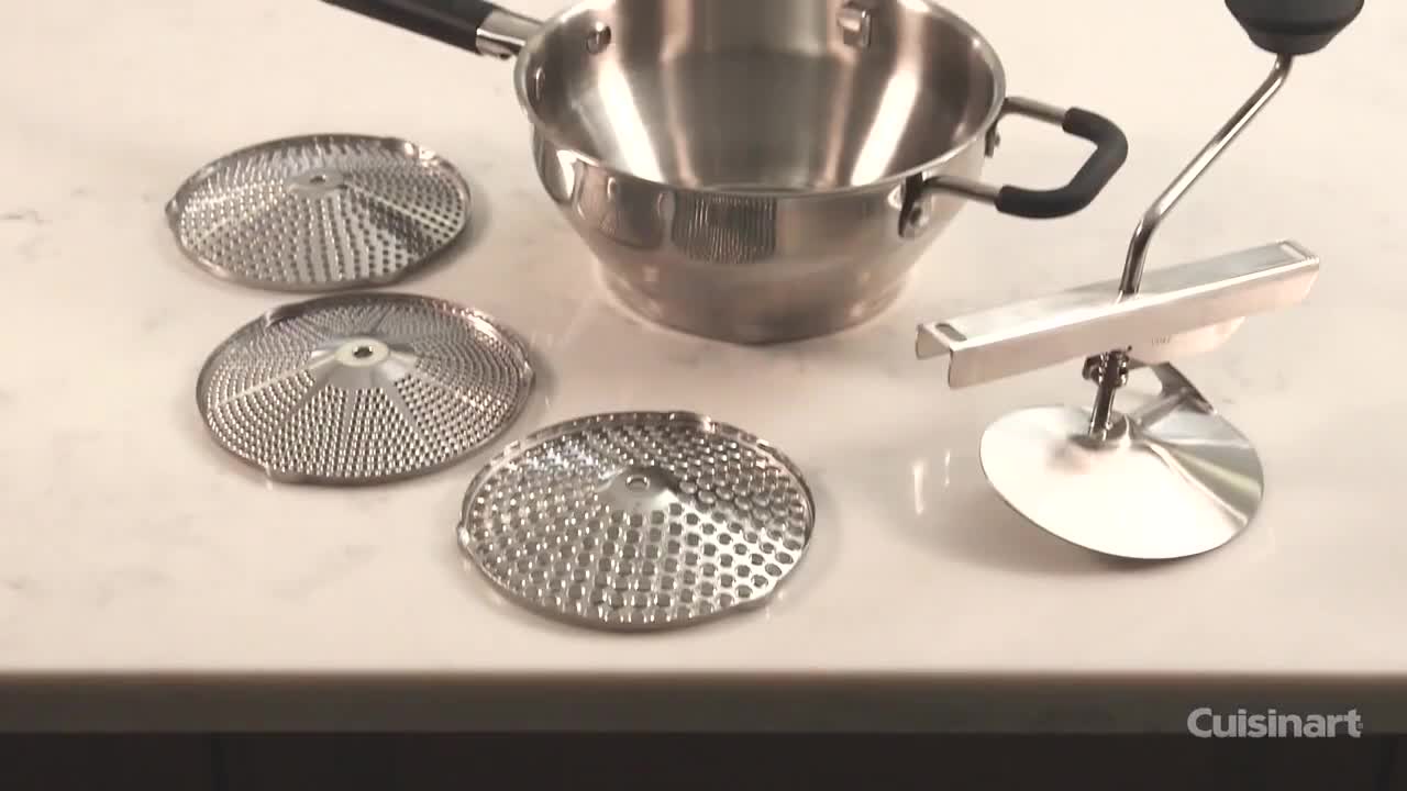 Vue d'ensemble du moulin à aliments Cuisinart avec le bol de 2,3 pintes