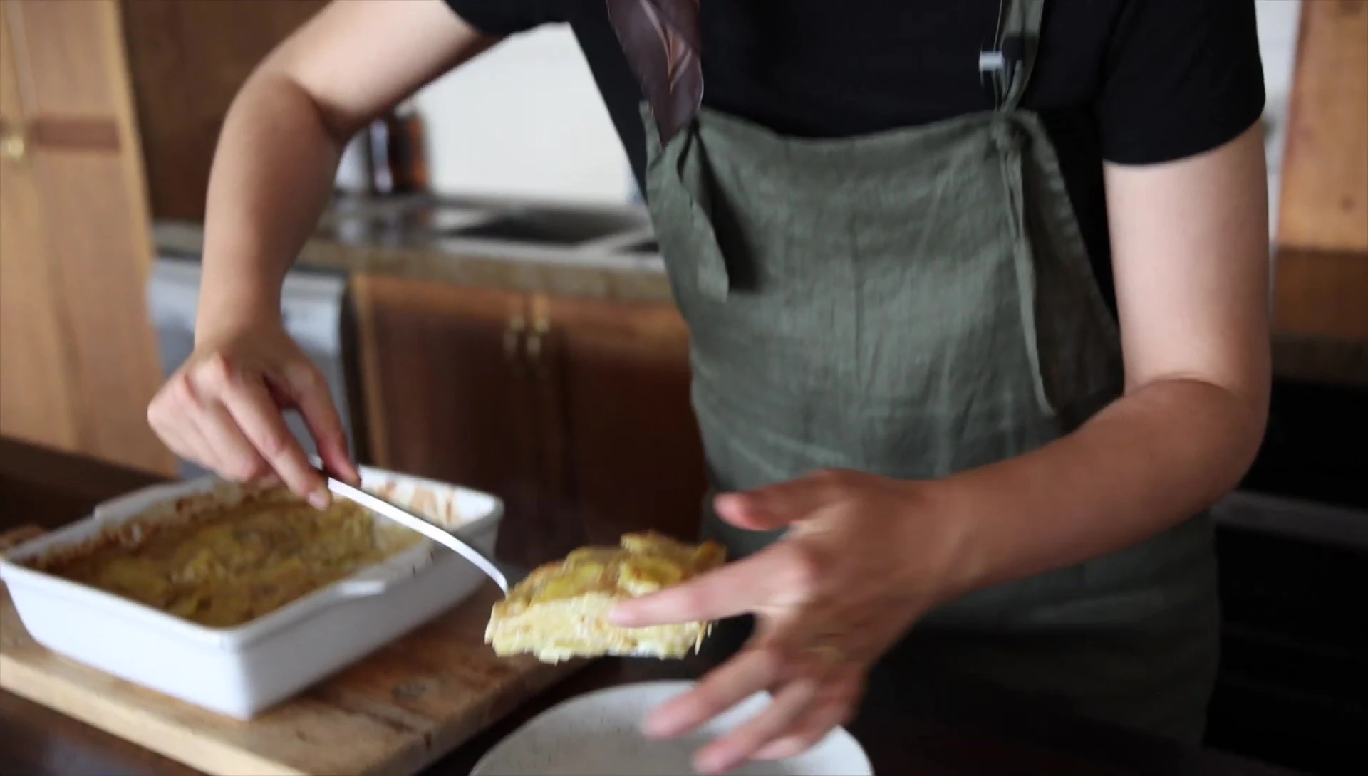 Vue rapprochée du gratin