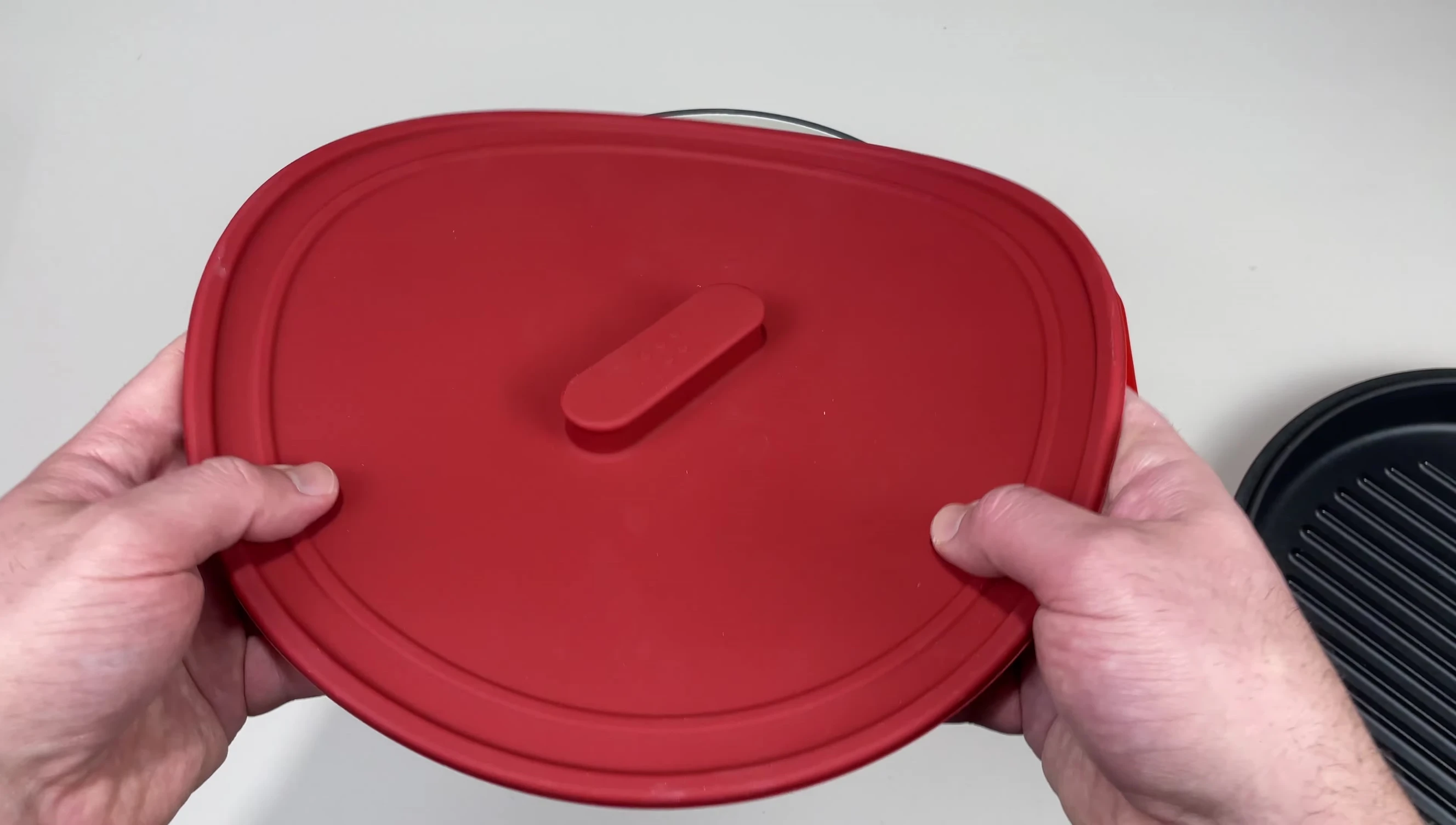 Présentation du couvercle en silicone