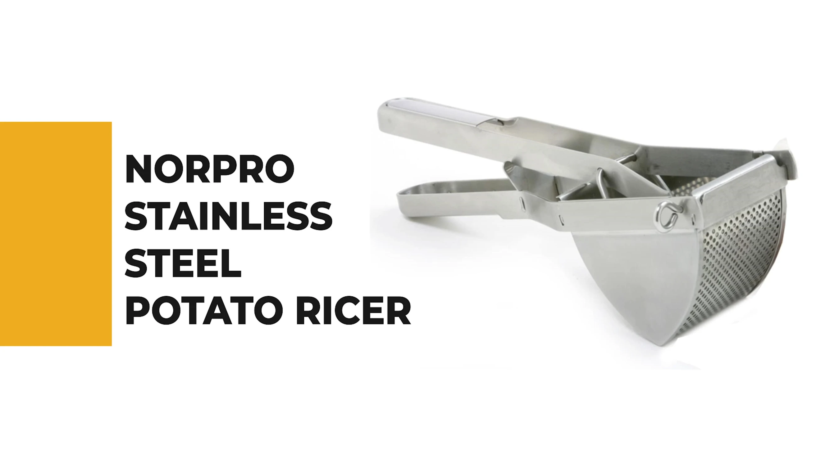 Presse-purée Norpro en acier inoxydable