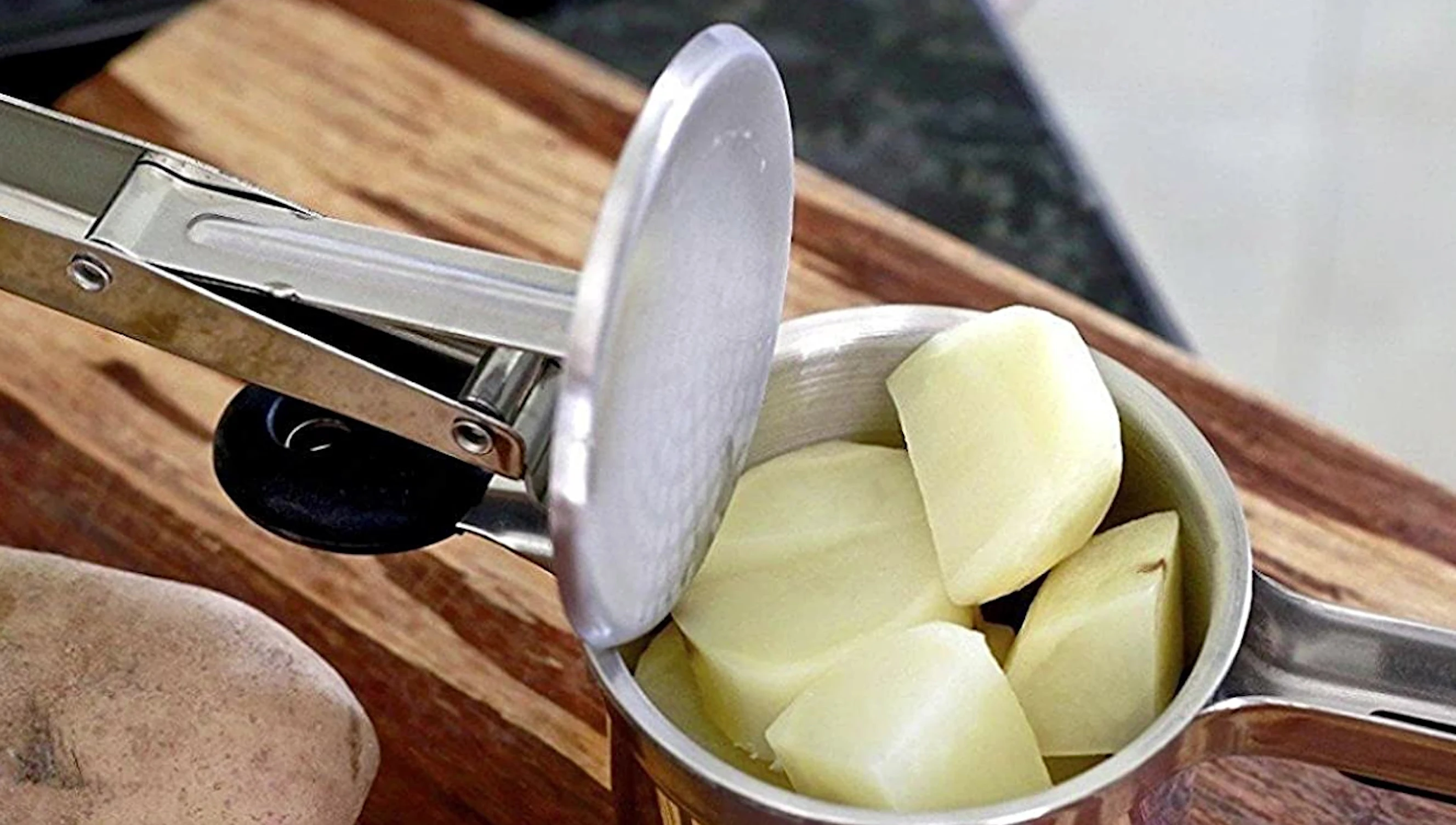 Presse-purée Priority Chef en acier inoxydable