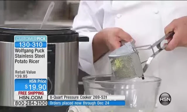 Utilisation du presse-purée