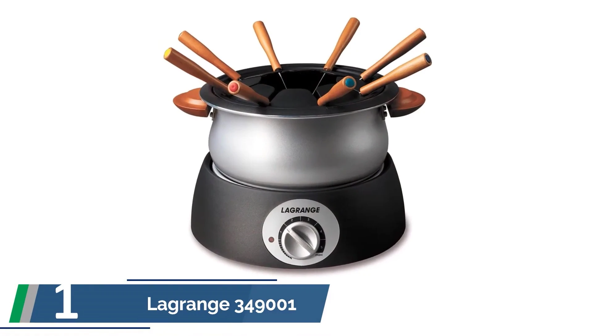 Fondue avec signal lumineux
