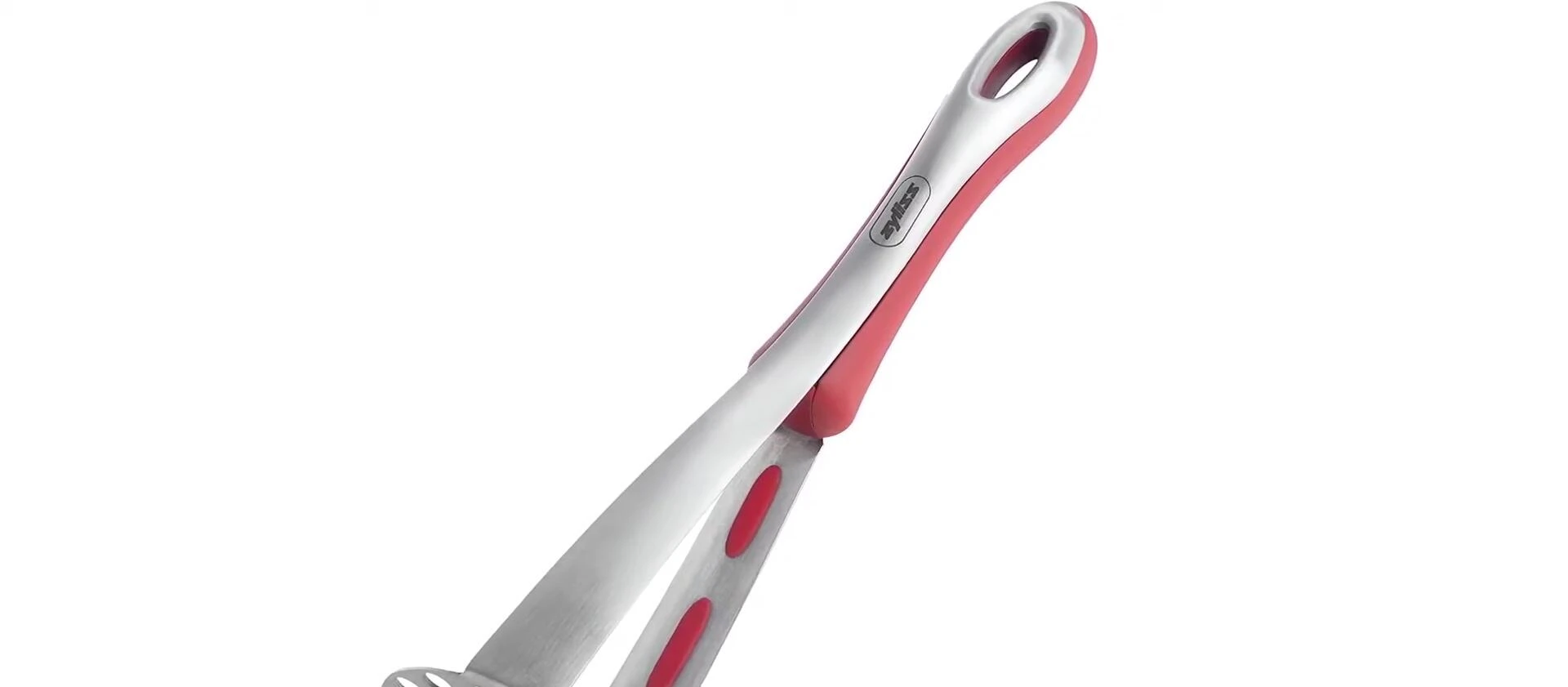 Détail de la poignée et du grattoir silicone