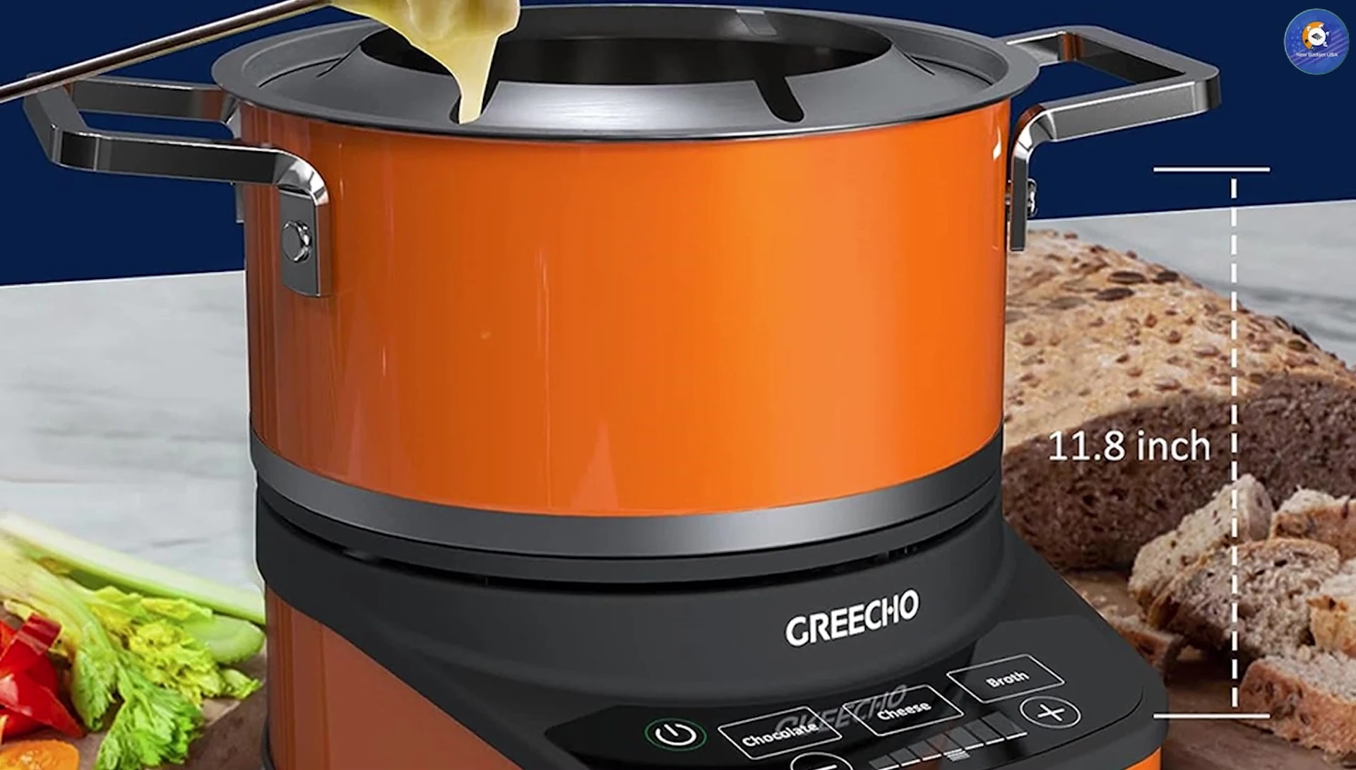 Image de l'ensemble de pots à fondue électrique GCO