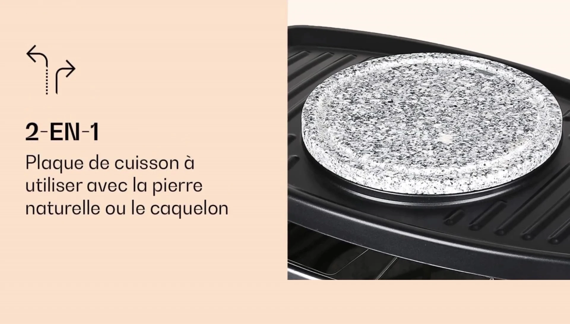 Détail des poêlons à raclette