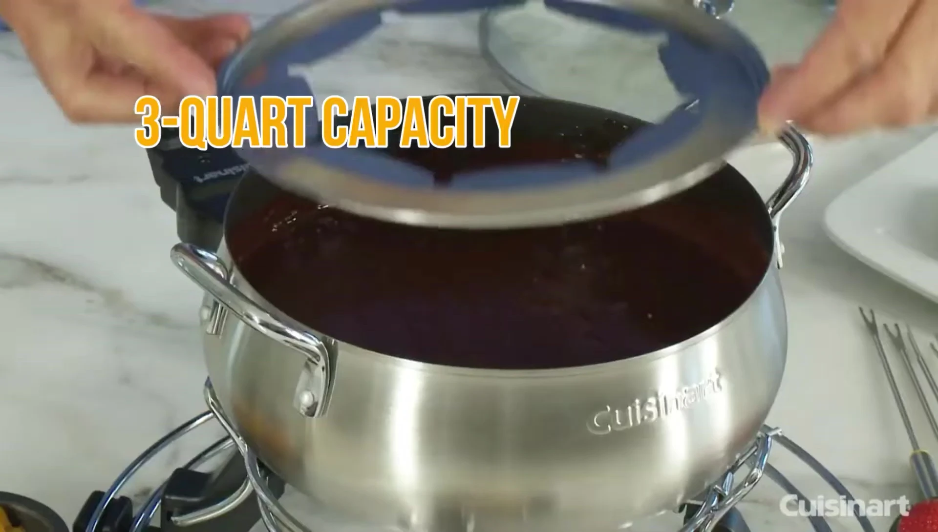 Capacité du caquelon Cuisinart