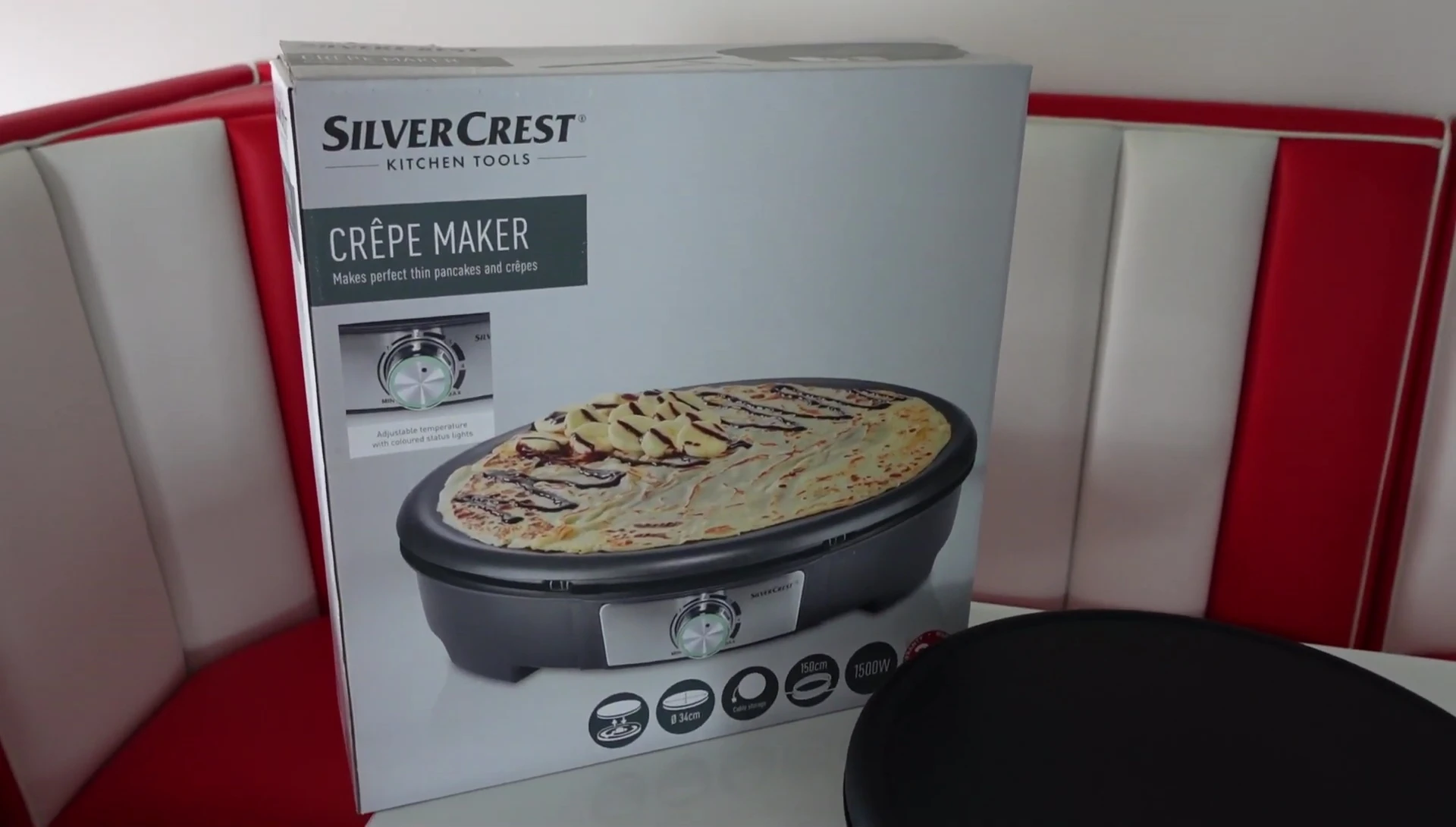 Image finale de la crêpière SilverCrest