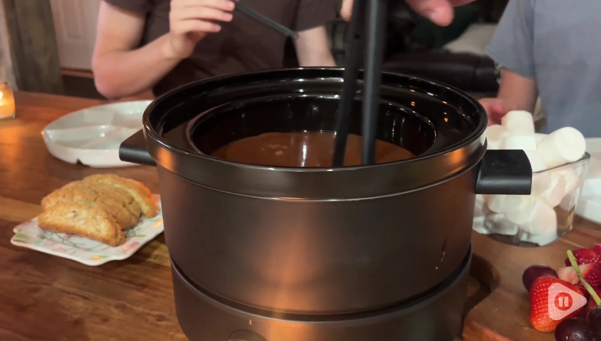Vue finale de l'appareil Fondue Simo 3 en 1