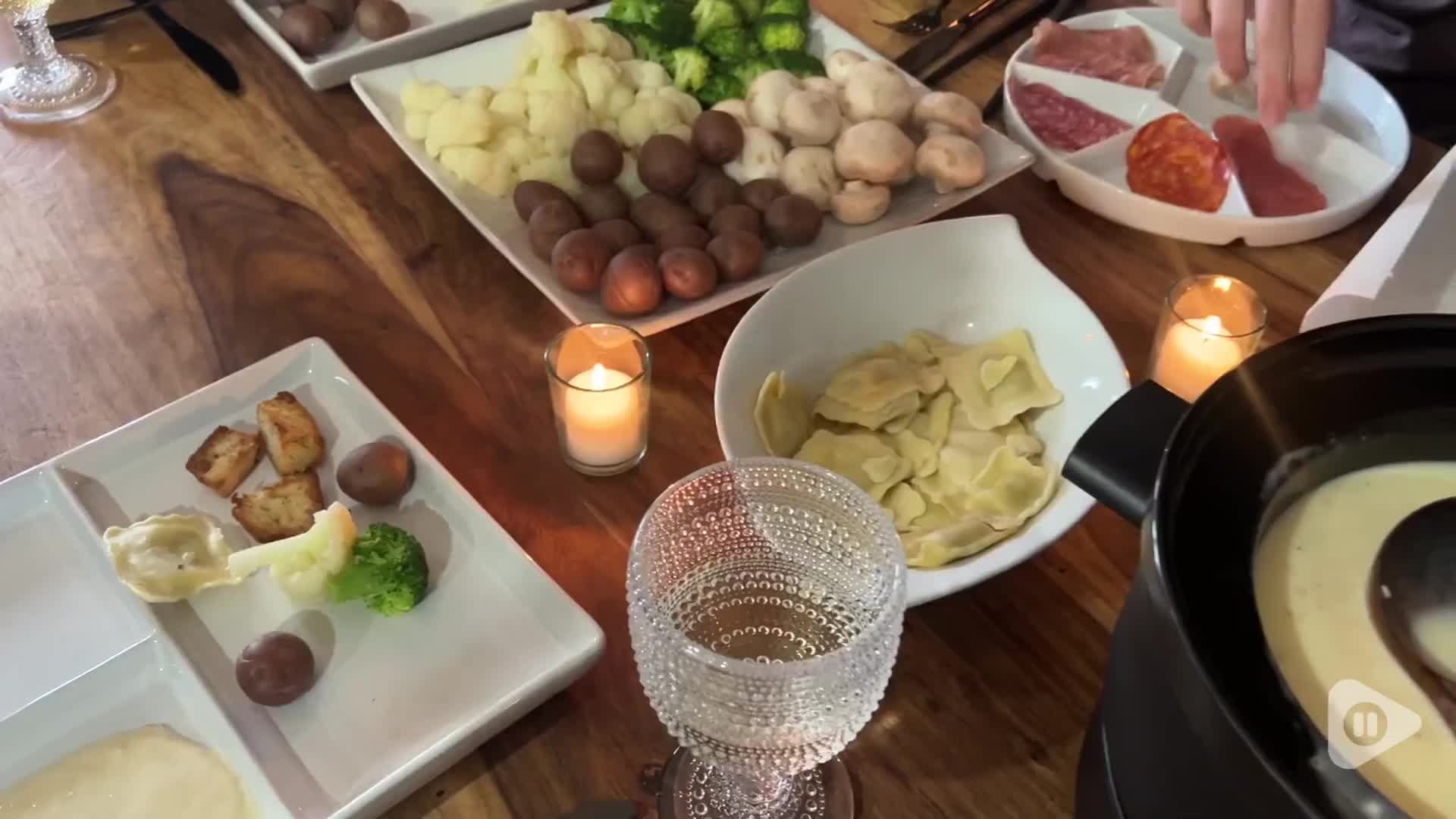 Vue d'ensemble de l'appareil Fondue Simo 3 en 1