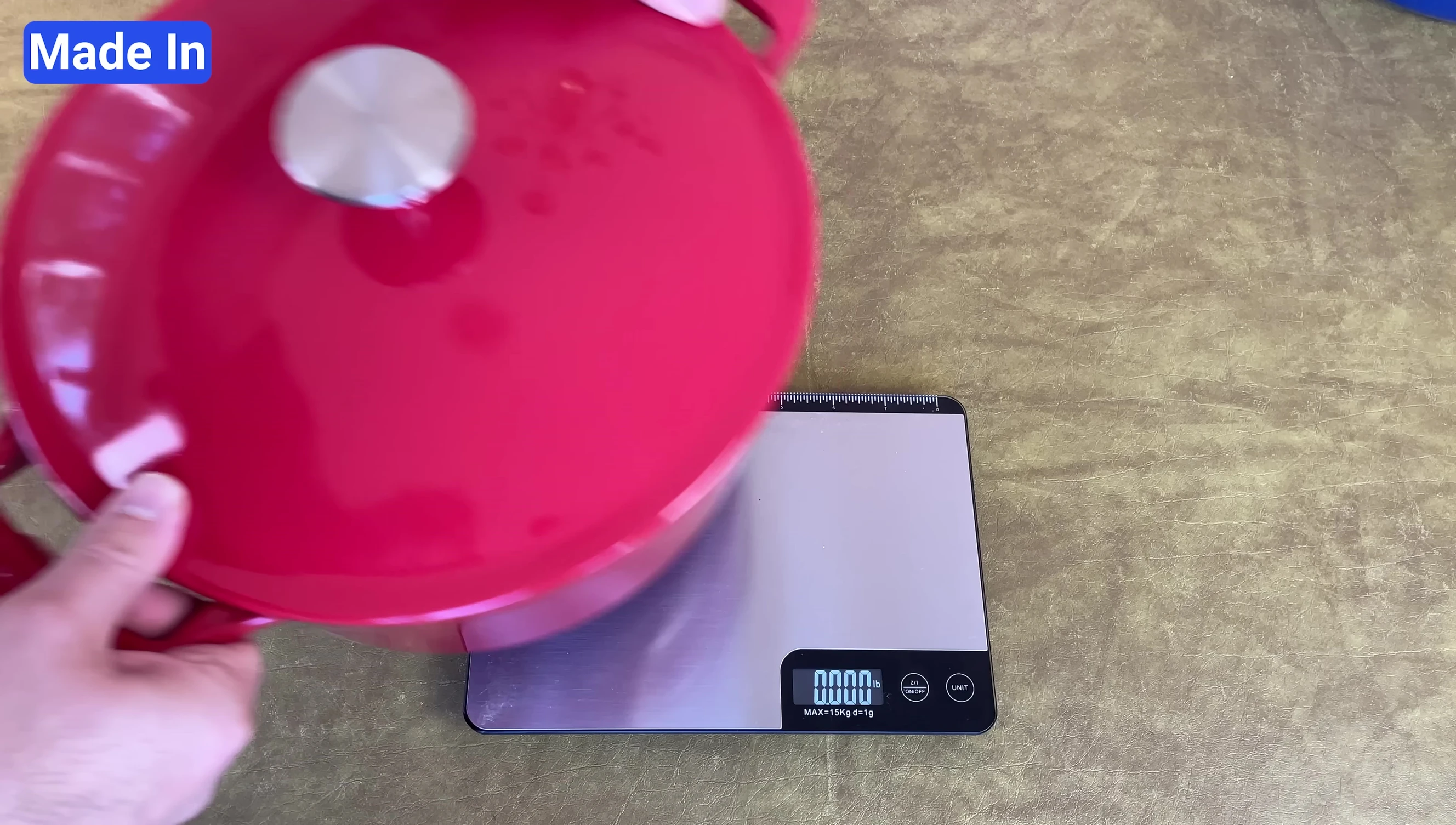 Poids du faitout Le Creuset