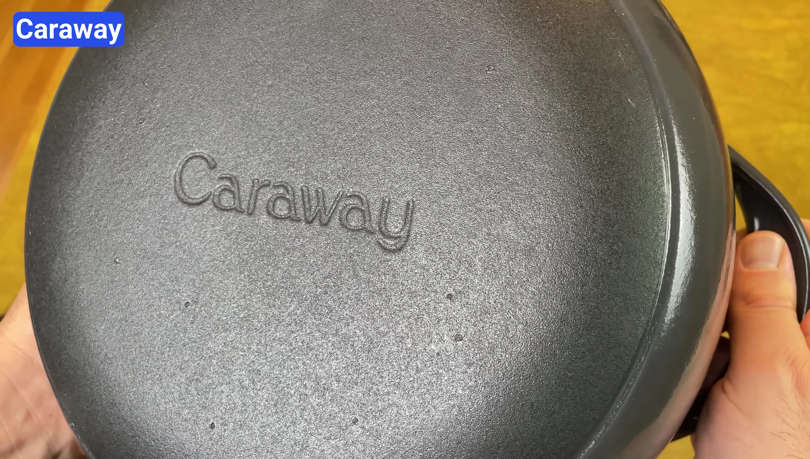 Texture rugueuse du faitout Caroway