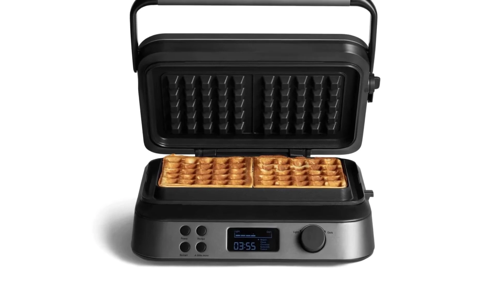 Gaufres parfaitement dorées cuites avec la Springline Kitchen