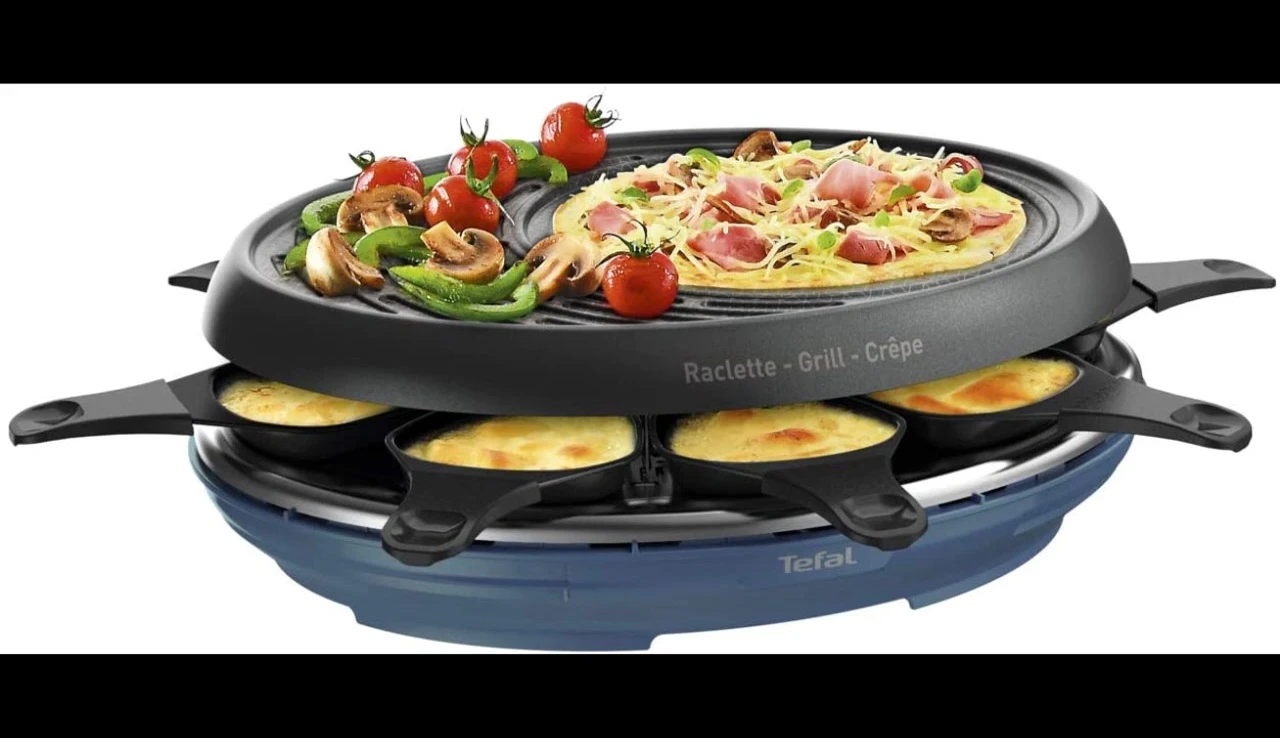 Image du Tefal Raclette Color Magna 3 en 1