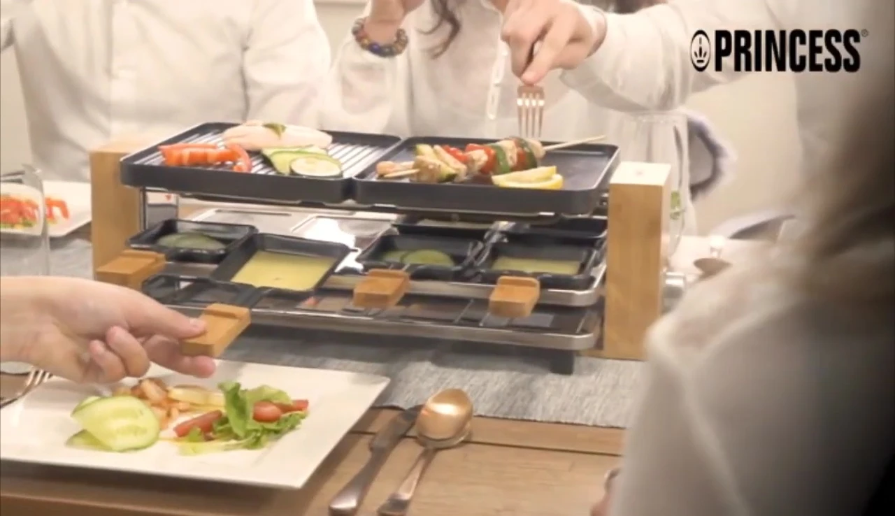 Gros plan sur les plaques de cuisson