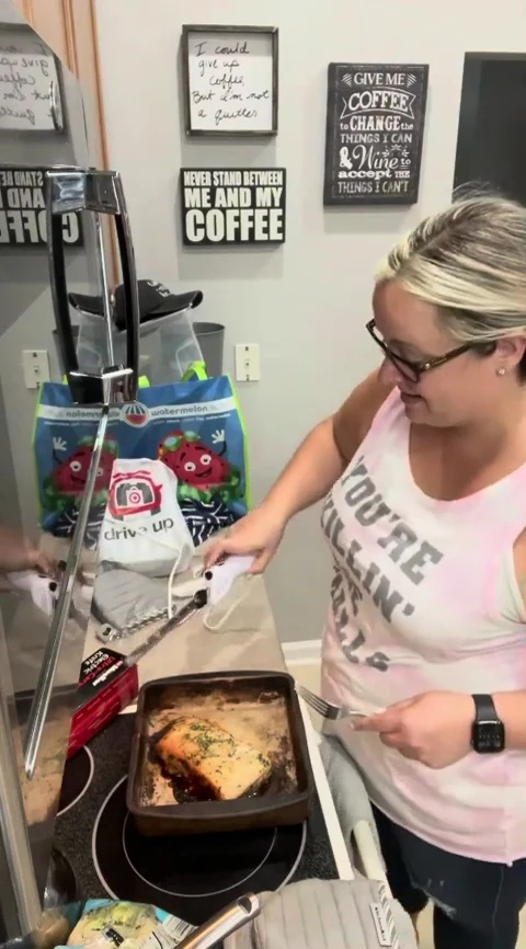 Première utilisation du couteau sur du porc