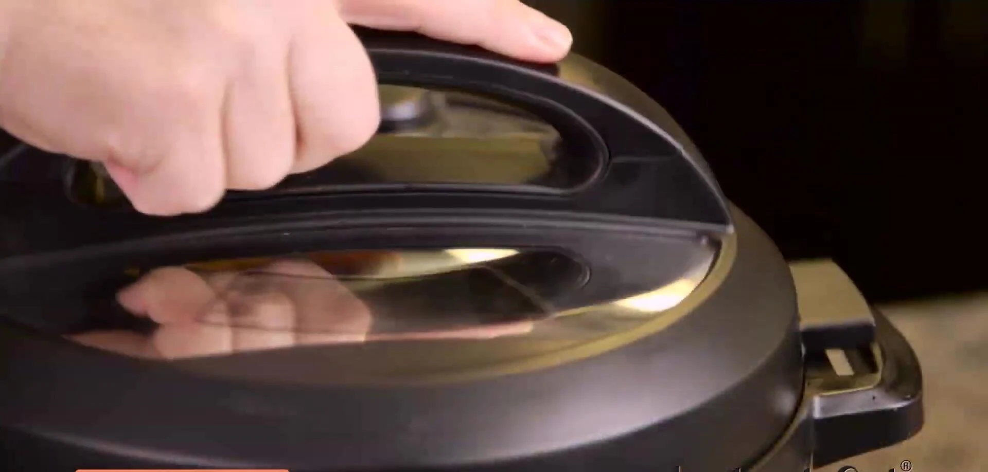 Vue rapprochée des boutons de l'Instant Pot Duo 60 V3
