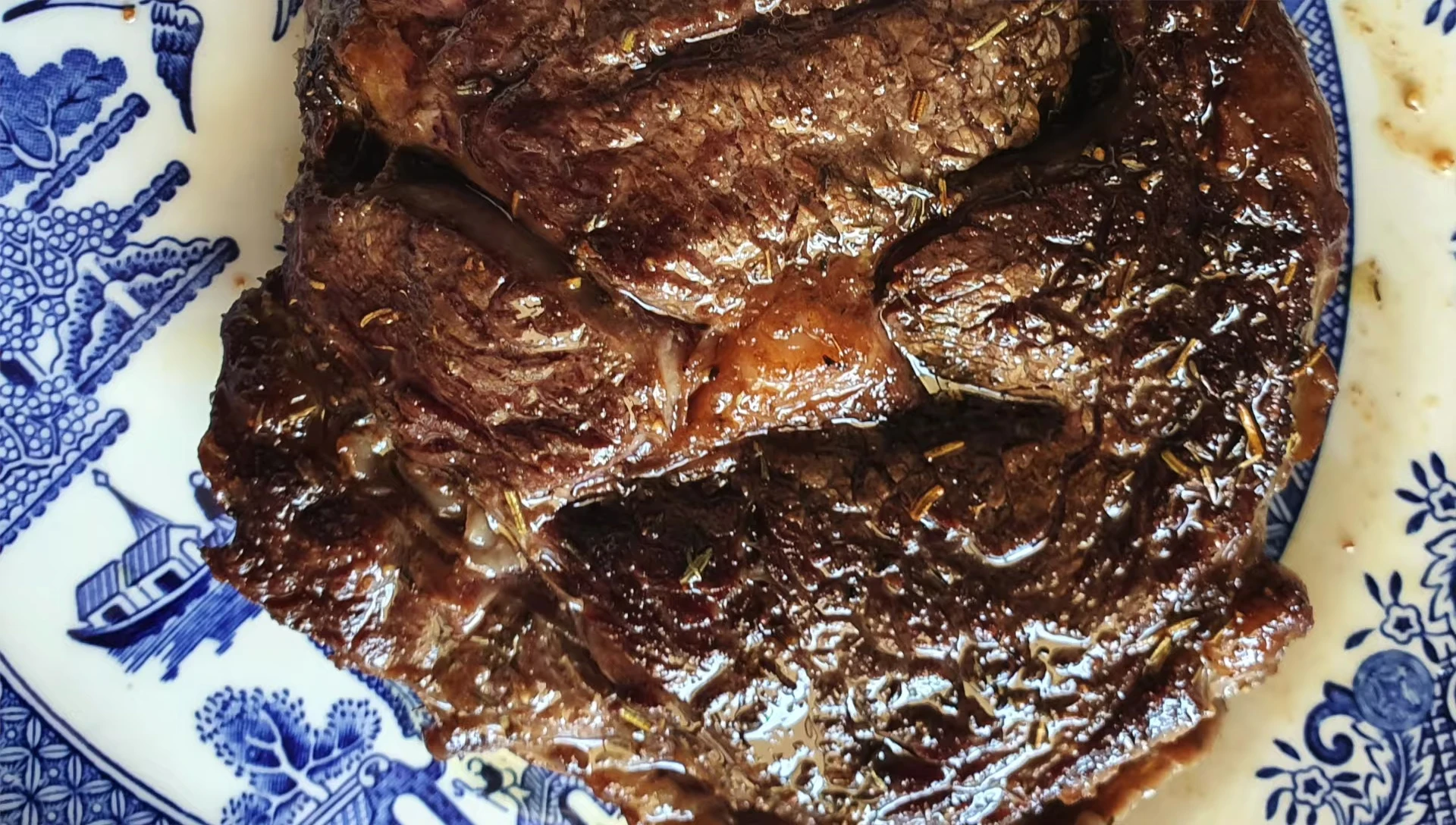 Image du steak cuit.
