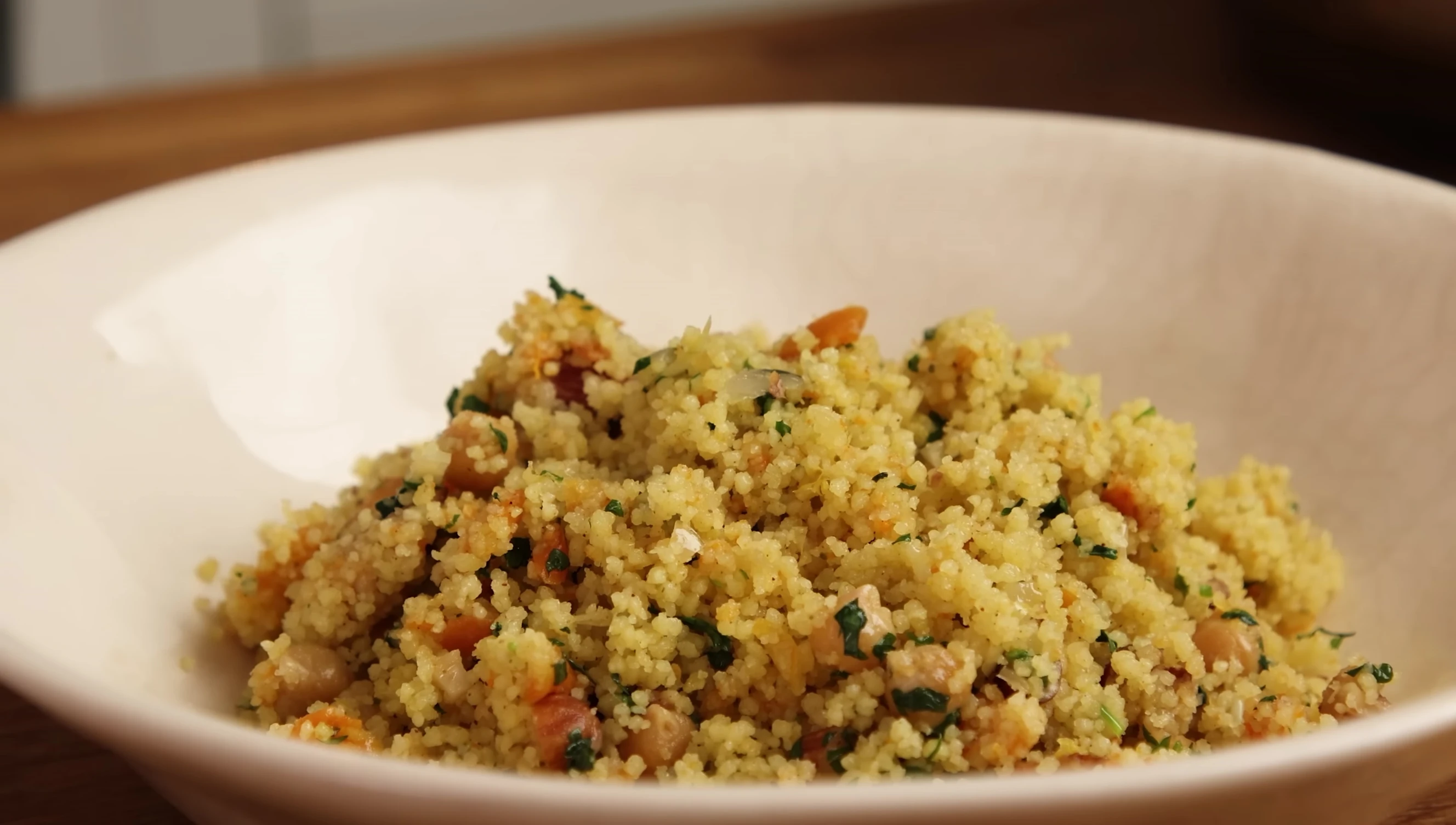 Préparation du couscous