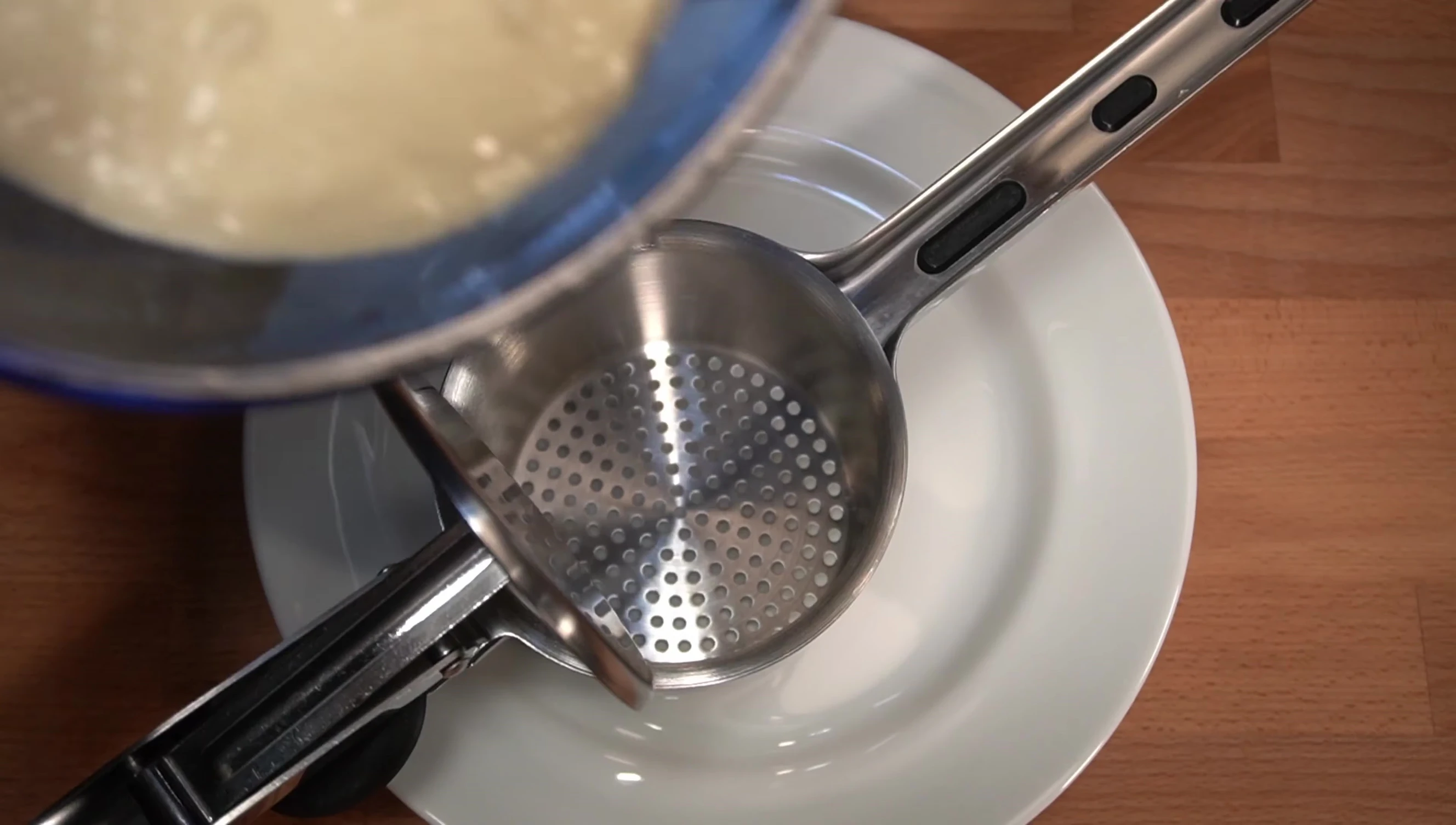 Préparation du test de la pâte