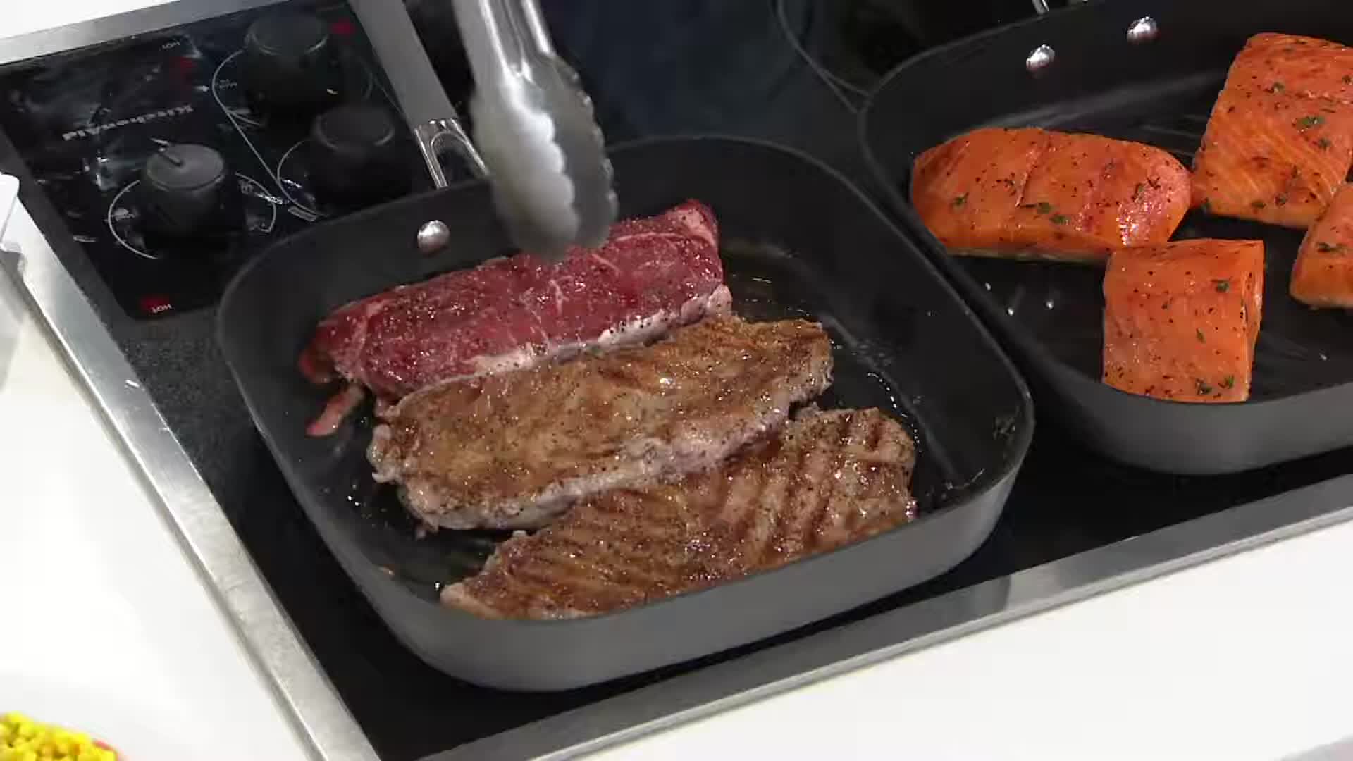 Vue générale de la poêle carrée CooksEssentials.