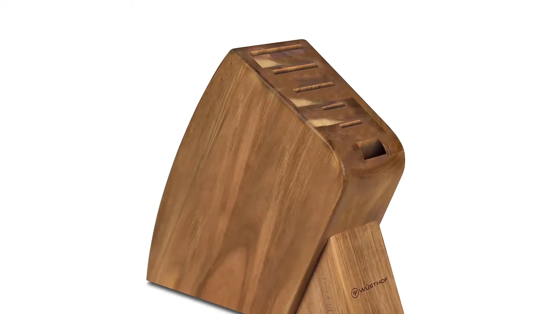 Détail de la lame forgée en acier inoxydable à haute teneur en carbone.