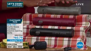 Couteau électrique sans fil Curtis Stone : Le test complet